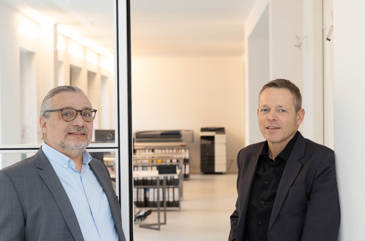 Unternehmer im Büro, Businessfotografie Karlsruhe und Umgebung