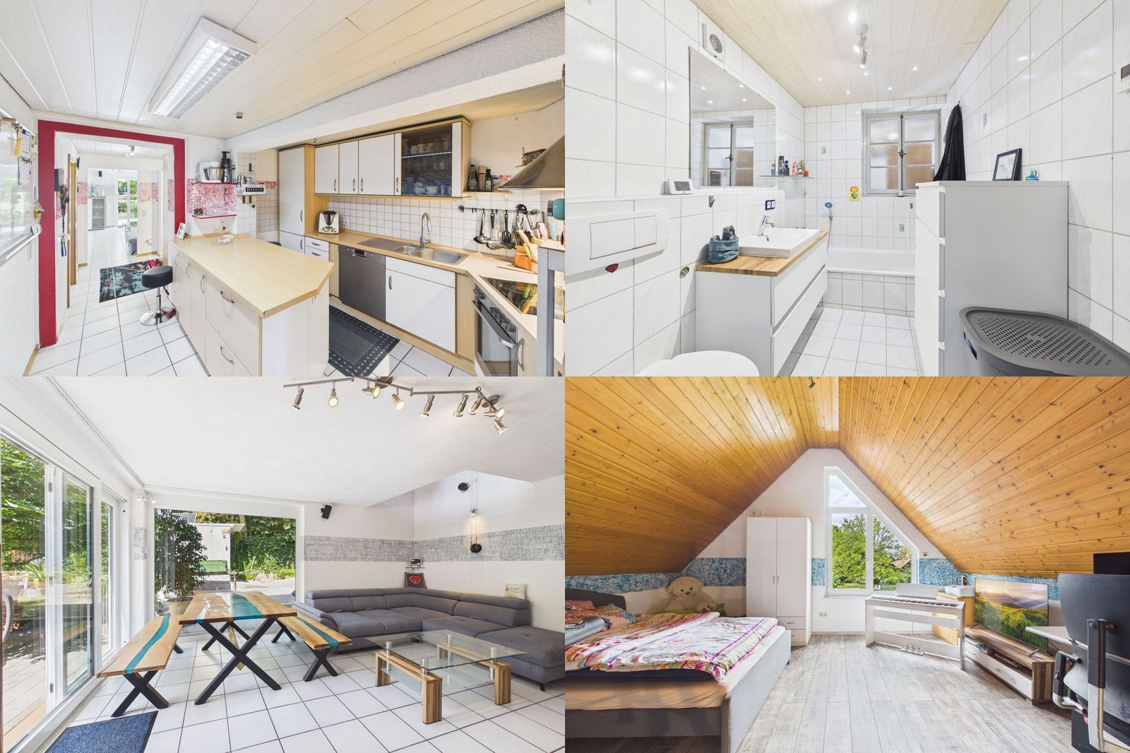 Kenzingen: Küche, Bad, Wohnzimmer, Schlafzimmer
