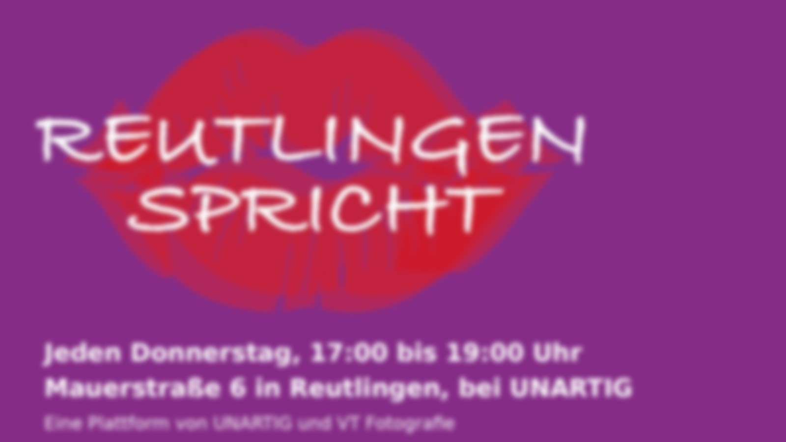 Reutlingen spricht, bald mit der ersten Folge